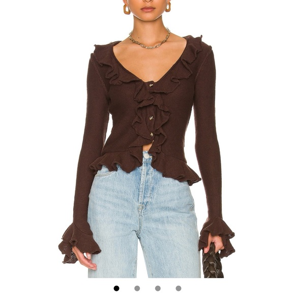 Revolve LPA Ruffled Top - Picture 3 of 3